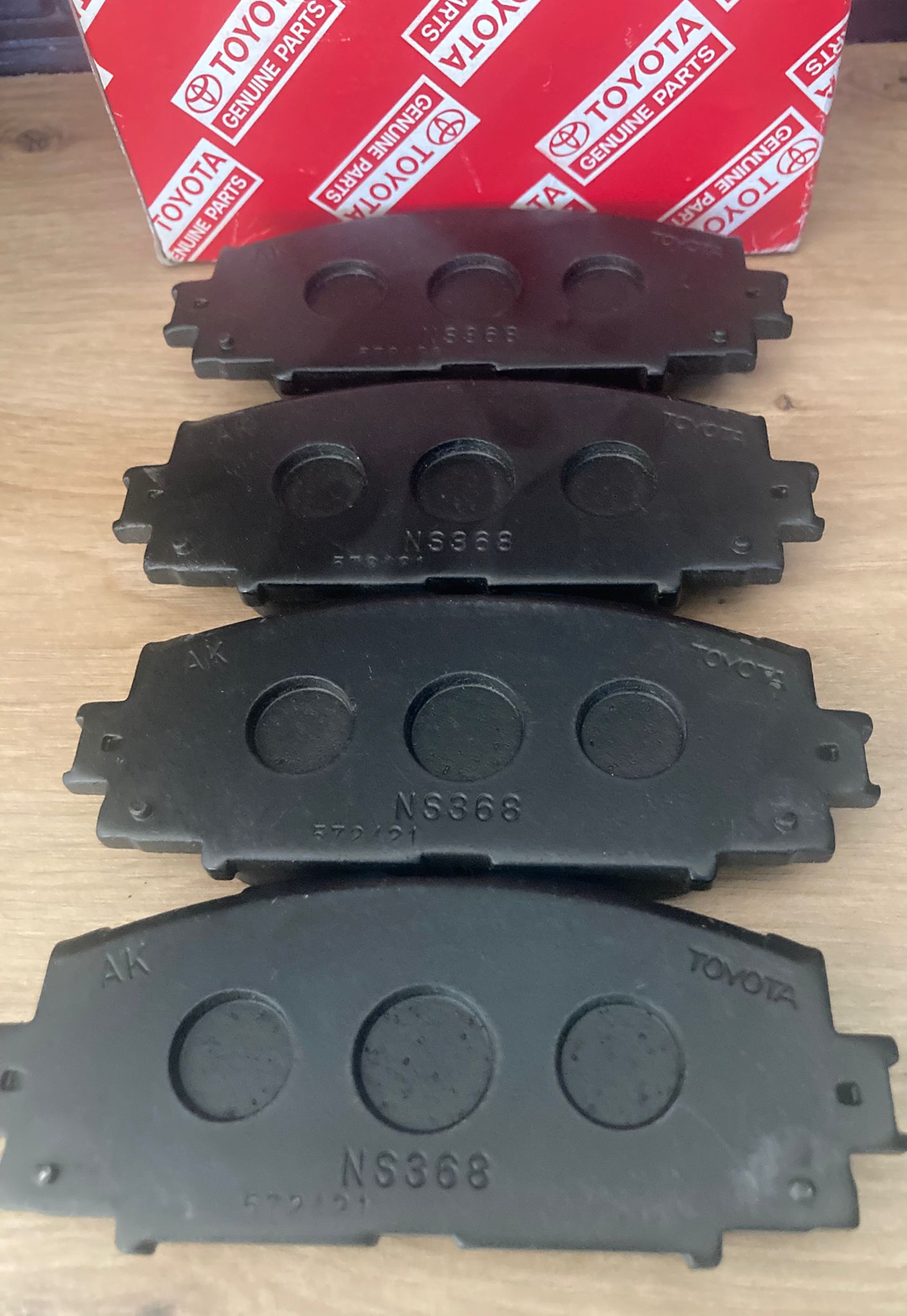 Toyota Genuine Front Brake Pads to suit Yaris 04465-0D140